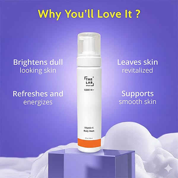Shop Lc The Lab Direct Vitamin C Body Wash (9oz) Made In US (Ships In 5-7 Business Days)