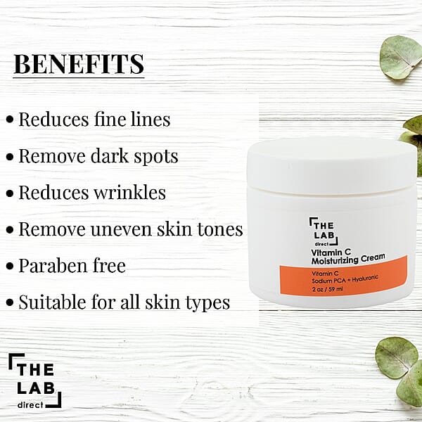 Shop Lc The Lab Direct Vitamin C Moisturizing Cream 2 Oz