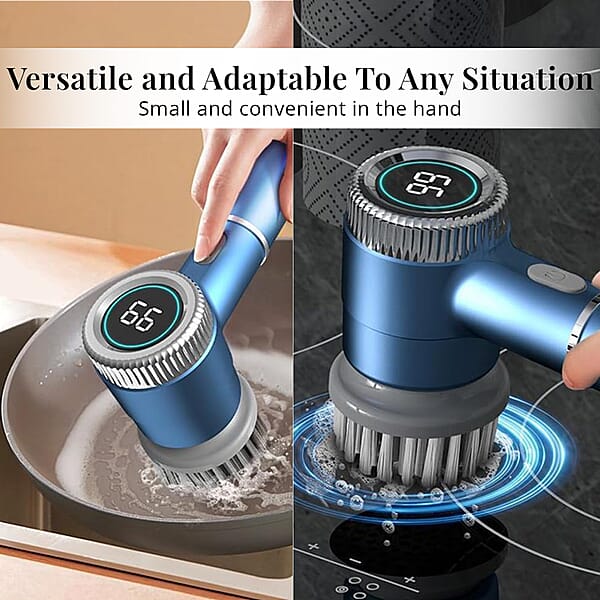 Shop Lc Total Vision 5pc Rechargeable Electric Spin Scrubber Set