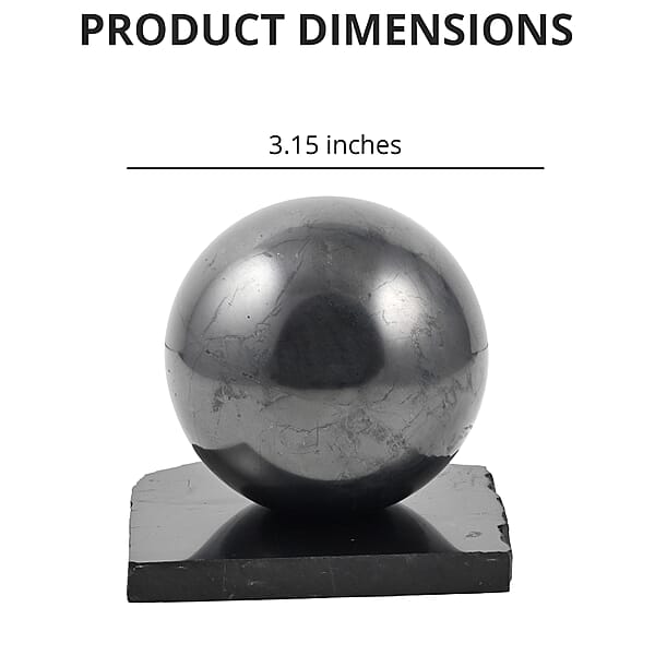 Shop Lc Tree Of Life Engraved Shungite Sphere With Stand