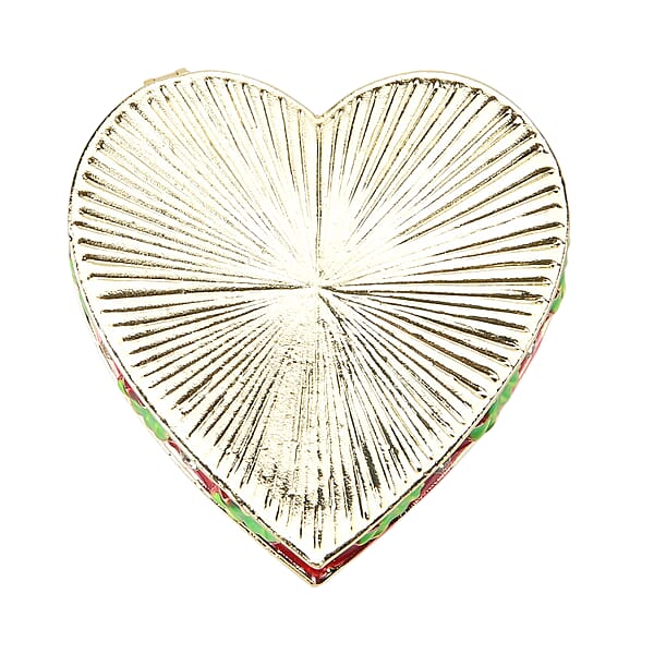 Shop Lc Valentine’s Special Livmore Red Hearted Design Trinket Box