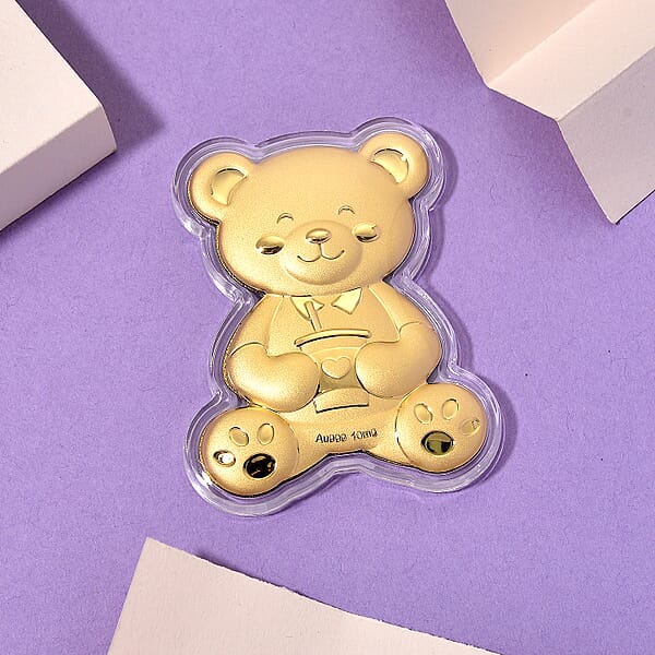 Shop Lc Valentine Special Deal 24K Golden Forever Love Teddy Embossed Sheet 10mg