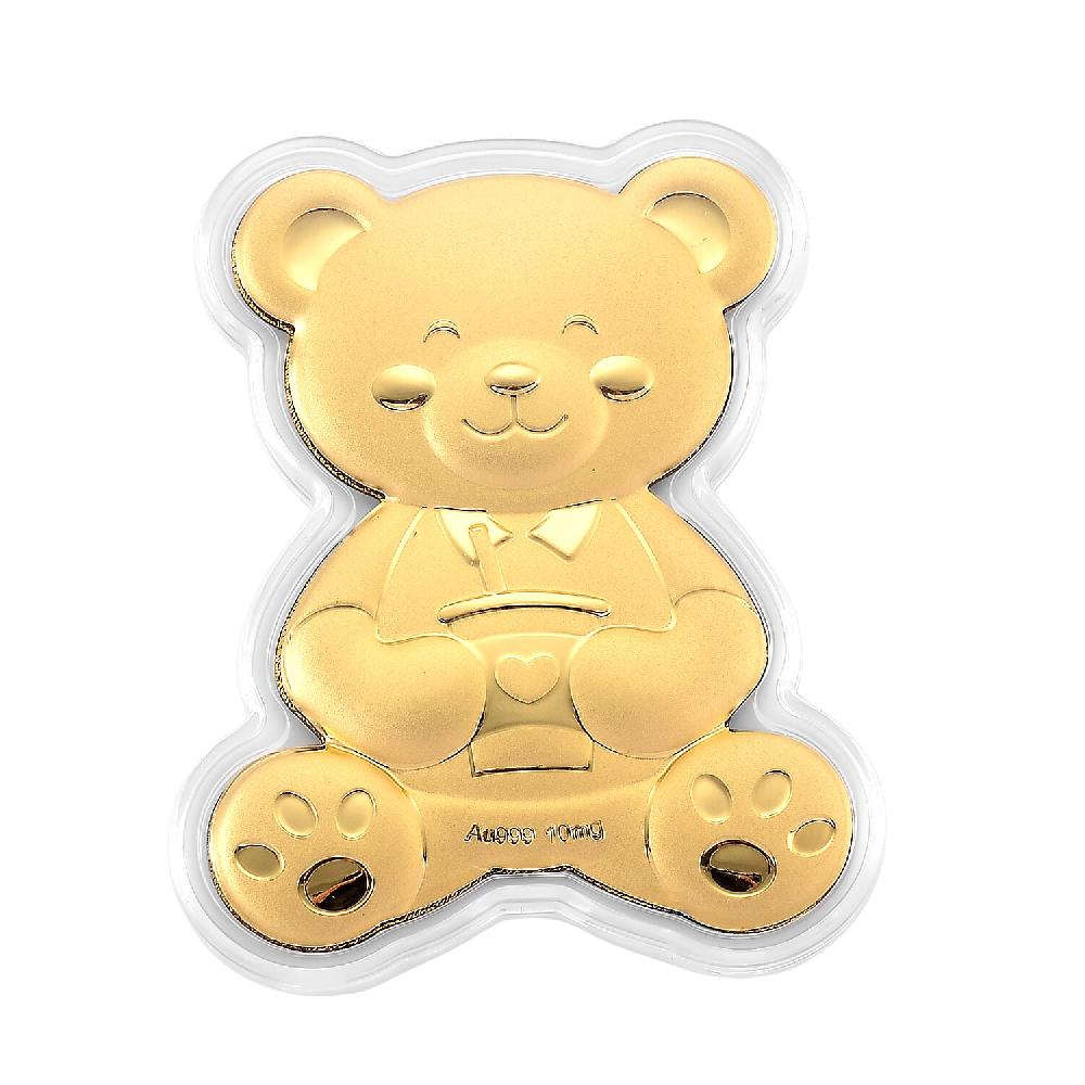 shop lc Valentine Special Deal 24K Golden Forever Love Teddy Embossed sheet 10mg