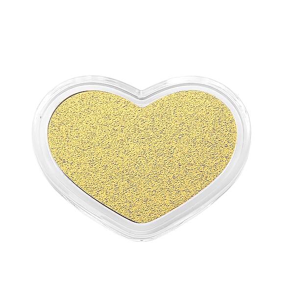 Shop Lc Valentine Special Deal 24K Golden Heart Of Forever Embossed Sheet 10mg