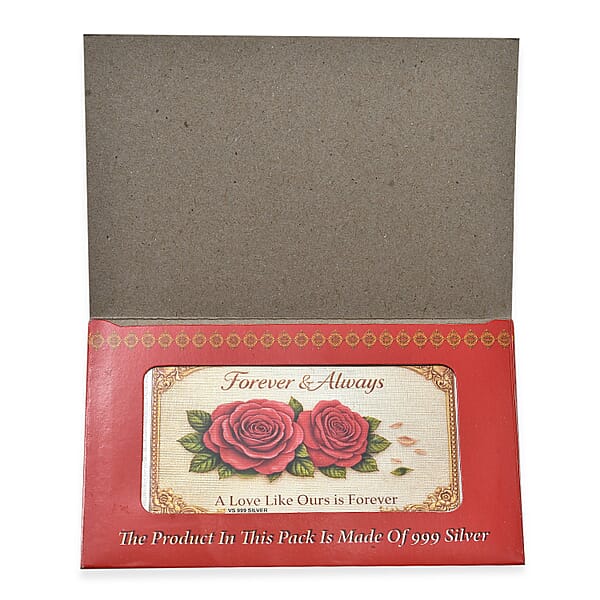 Shop Lc Valentine Special Deal 999 Fine Silver Forever & Always Emboss Sheet 1g