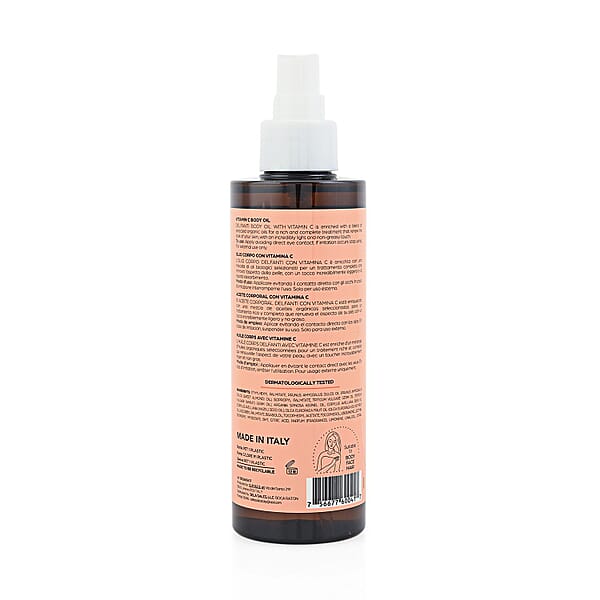 Shop Lc Valentine Special Deal Delfanti Milano Orange Body Oil With Vitamin C 6.7oz