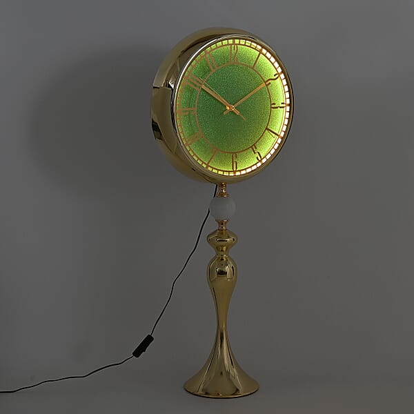 Shop Lc Value Buy Gold 83CM Wall Clock With Cob Light Belt