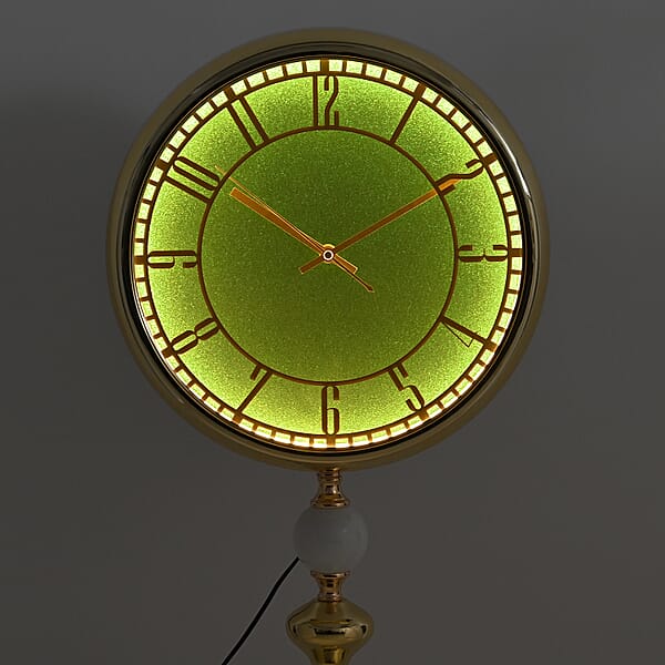 Shop Lc Value Buy Gold 83CM Wall Clock With Cob Light Belt