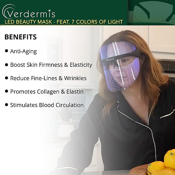 Shop Lc Verdermis 7 Color LED Beauty Mask (1 Year Warranty)
