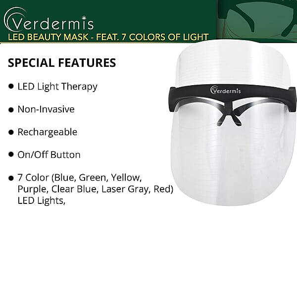 Shop Lc Verdermis 7 Color LED Beauty Mask (1 Year Warranty)