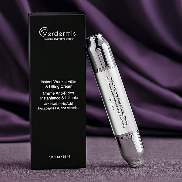 Shop Lc Verdermis Instant Wrinkle Filler & Lifting Cream With Hyaluronic Acid Hexapeptide-8 And Vitamin C (1.2oz)