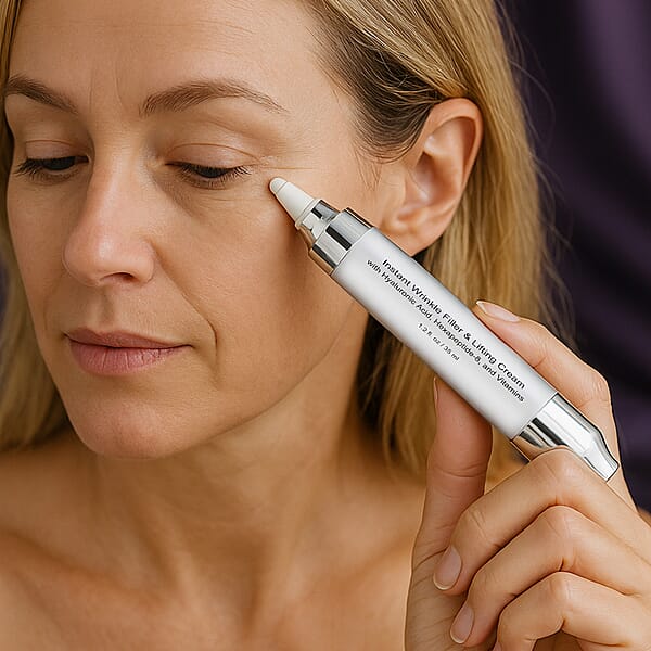 Shop Lc Verdermis Instant Wrinkle Filler & Lifting Cream With Hyaluronic Acid Hexapeptide-8 And Vitamin C (1.2oz)