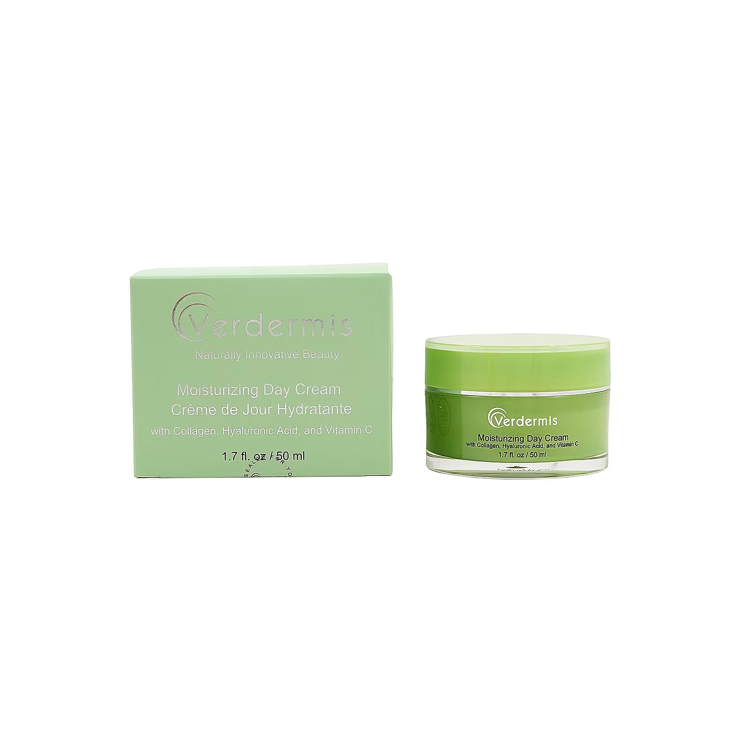 shop lc Verdermis Moisturizing Day Cream with Collagen Hyaluronic Acid and Vitamin C (1.7oz)