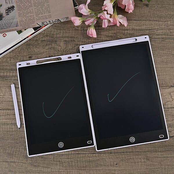 Shop Lc White Set Of 2 Writing Boards With Color Pen (12 & 10 In)