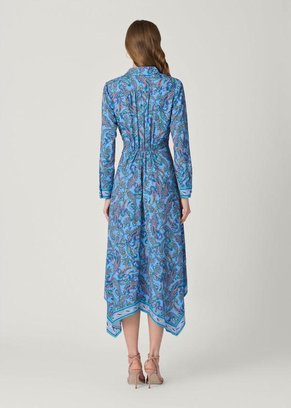 Shoshanna Adair Dress Blue Multi