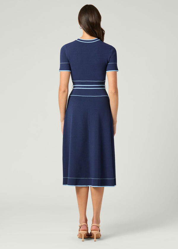 Shoshanna Addison Dress Navy