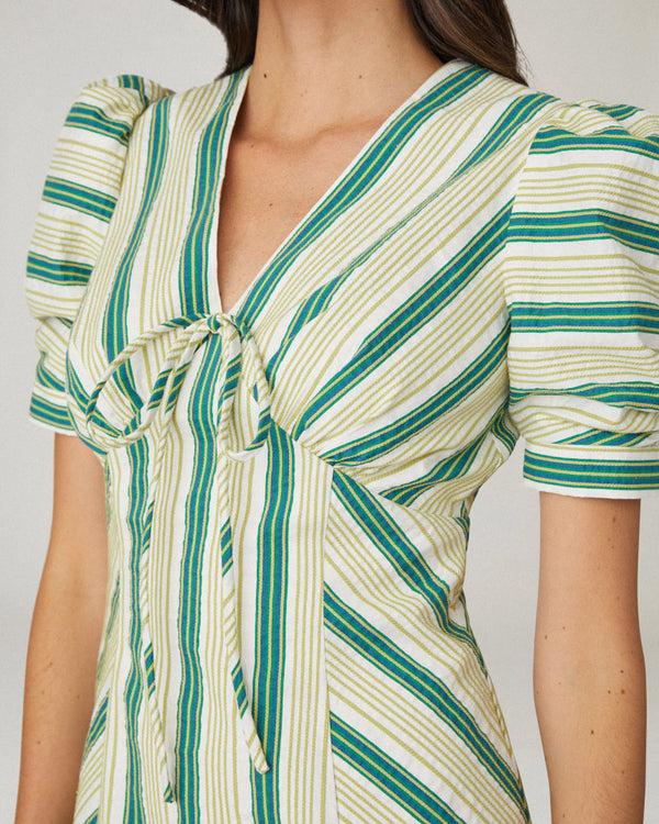 Shoshanna Alesia Dress Spring Green