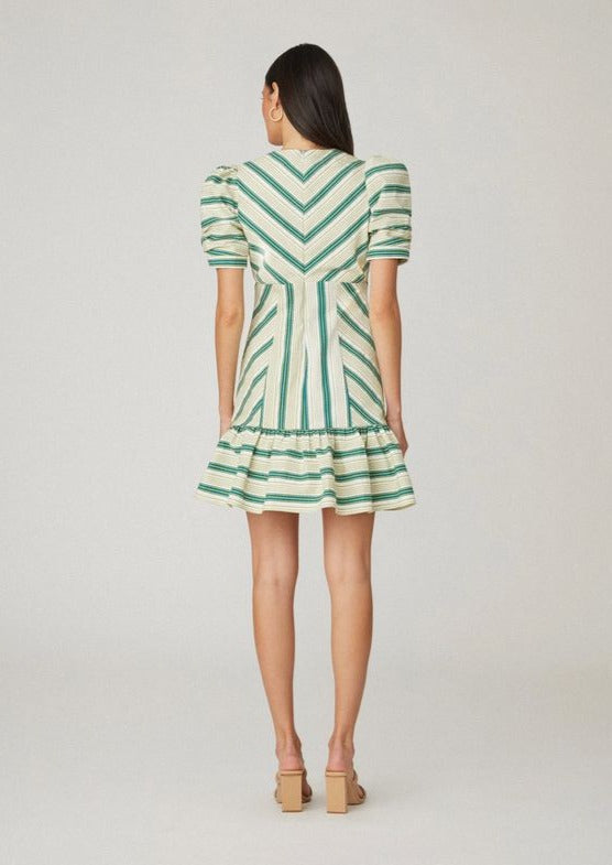 Shoshanna Alesia Dress Spring Green