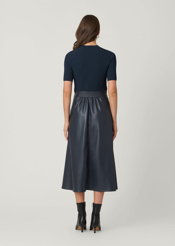 Shoshanna Angela Dress Navy