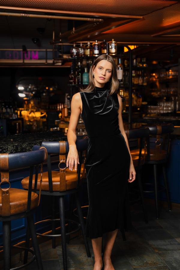 Shoshanna Audrey Dress Black