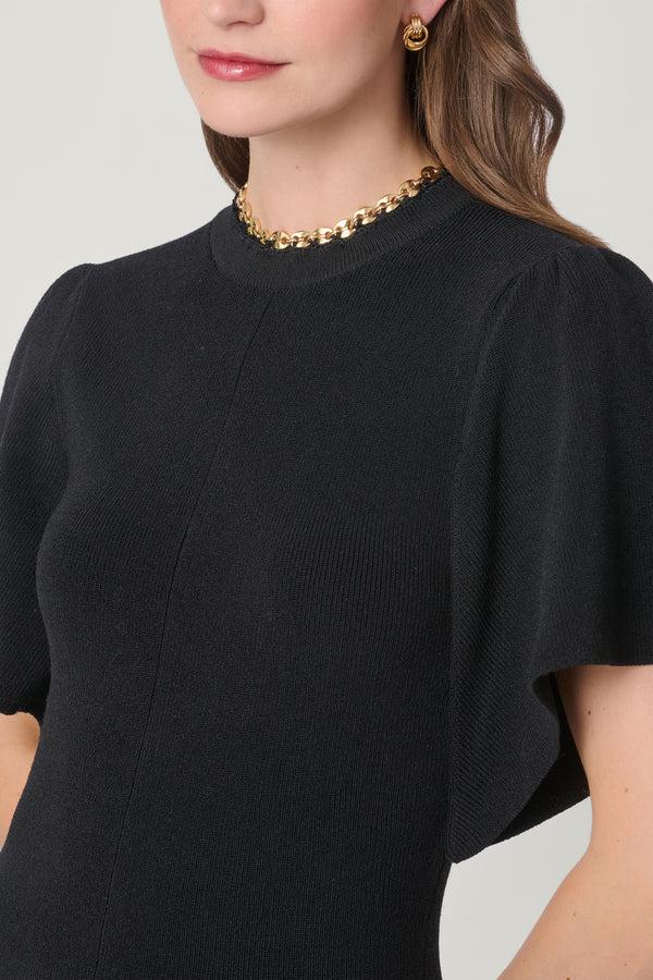 Shoshanna Aura Dress Black