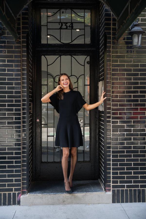 Shoshanna Aura Dress Black