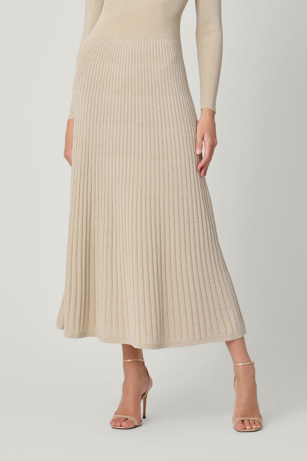 Shoshanna Autumn Dress Champagne