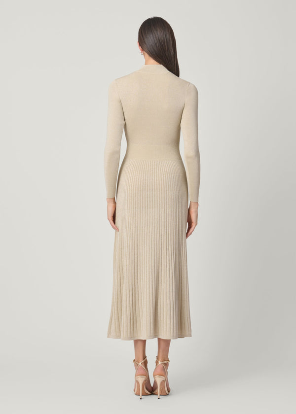 Shoshanna Autumn Dress Champagne