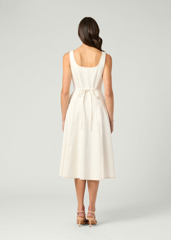 Shoshanna Belle Dress Ivory