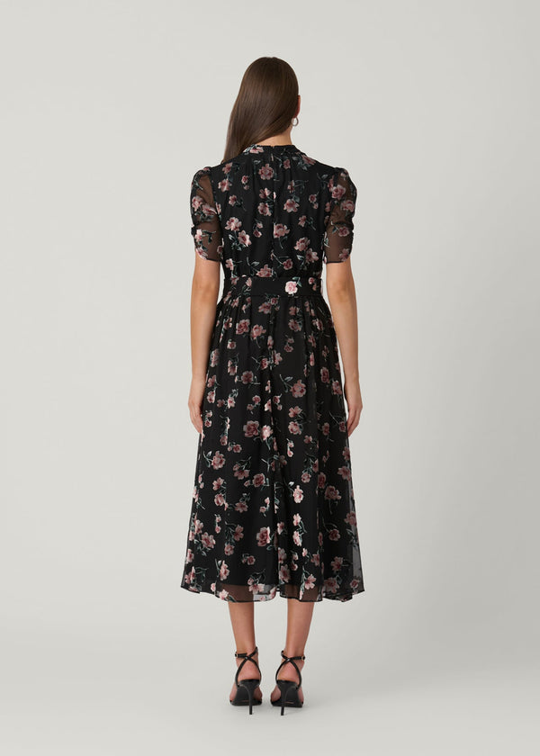 Shoshanna Brittany Dress Black Multi