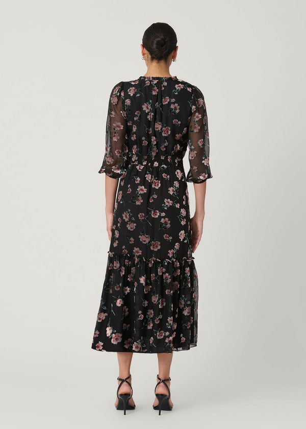 Shoshanna Cassidy Dress Black Multi