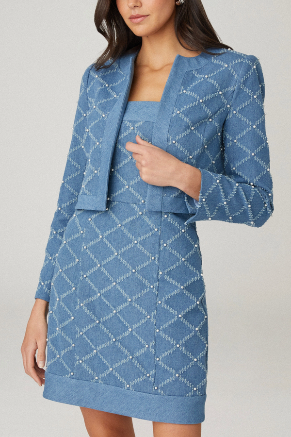 Shoshanna Charm Jacket Denim