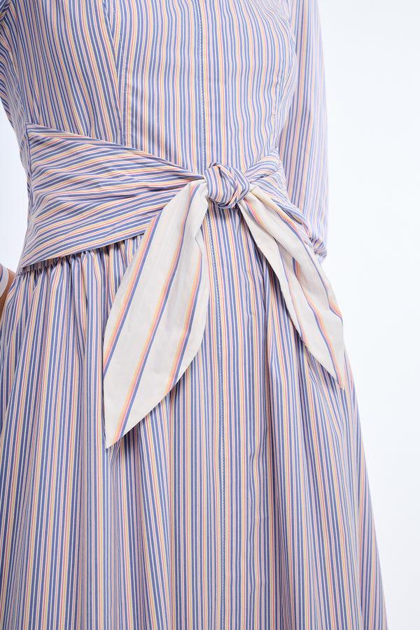 Shoshanna Clarice Dress Blue Multi