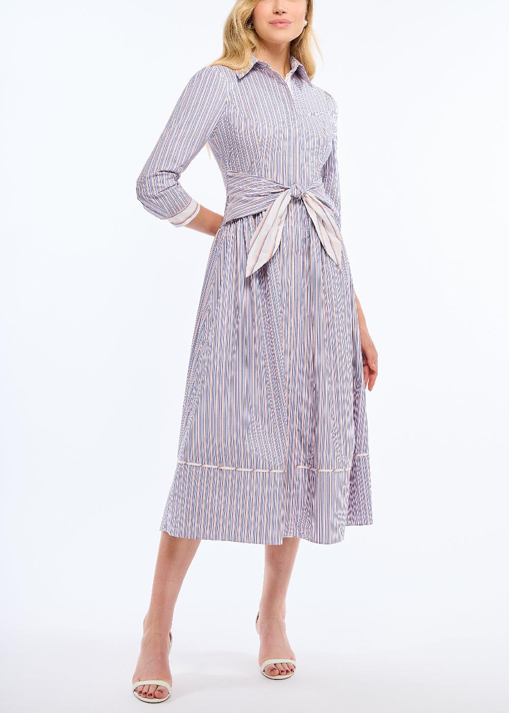 shoshanna Clarice Dress Blue Multi