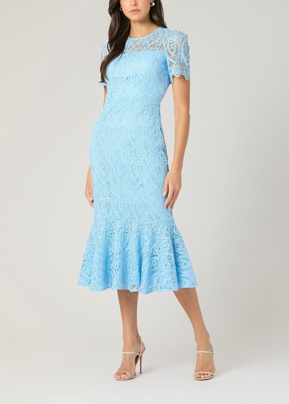 shoshanna Darcy Dress Blue