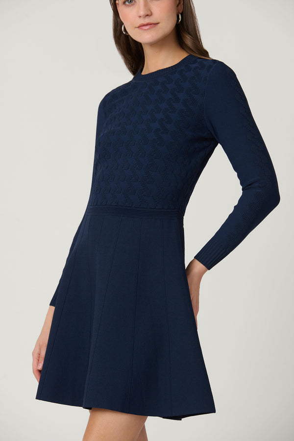 Shoshanna Elliot Dress Navy