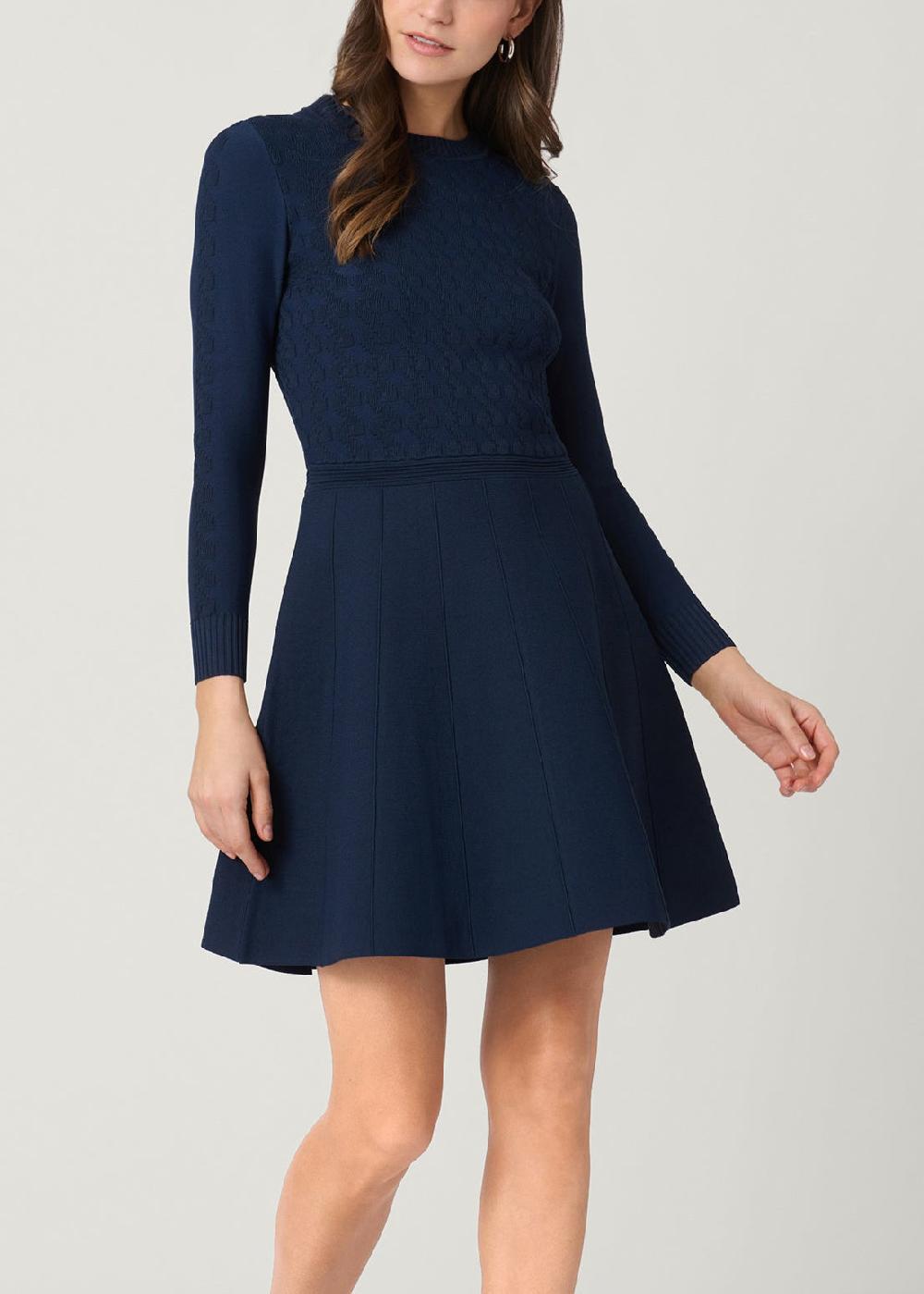 shoshanna Elliot Dress Navy