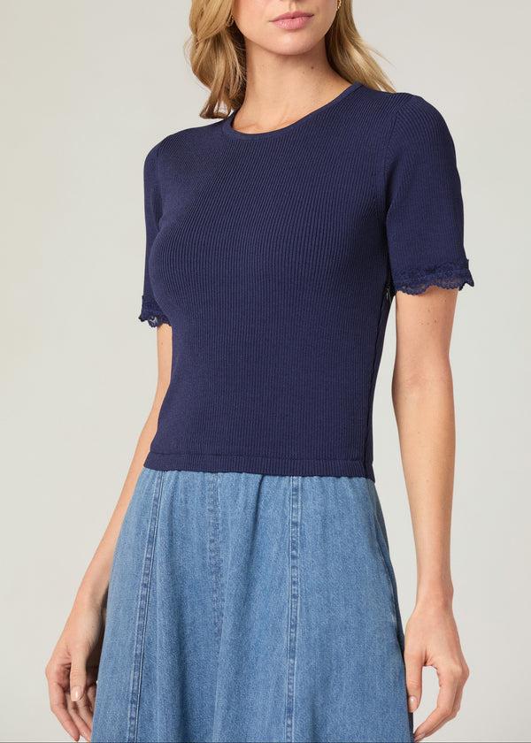 Shoshanna Faith Dress Indigo