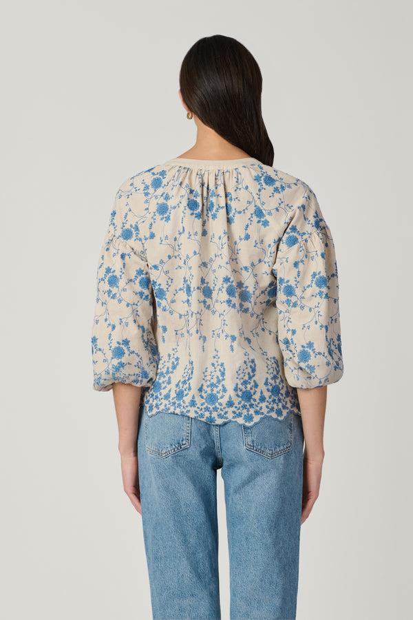 Shoshanna Fred Top Flax