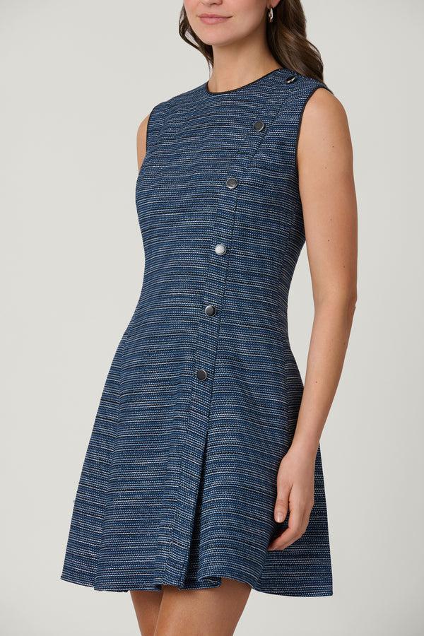 Shoshanna Gigi Dress Navy Multi