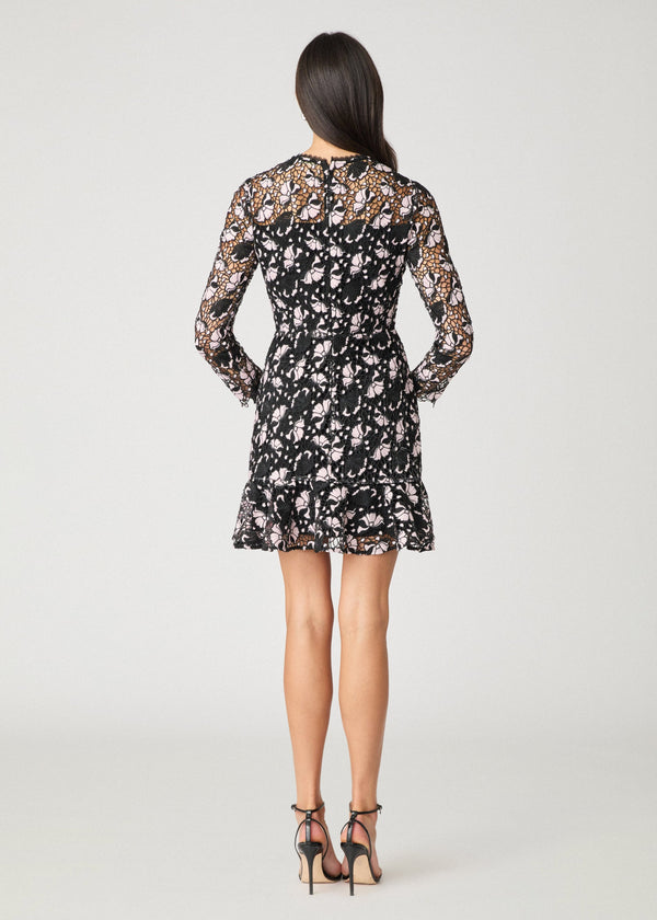 Shoshanna Gracie Dress Black/Blush