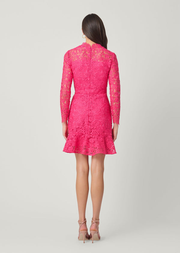 Shoshanna Gracie Dress Fuchsia