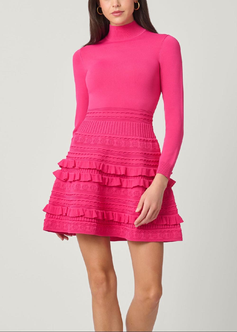 shoshanna Joie Dress Fuchsia