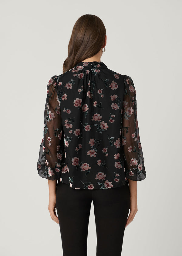 Shoshanna Jonie Top Black Multi