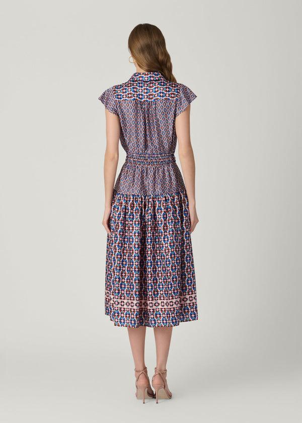 Shoshanna Kennedy Dress Blush Multi