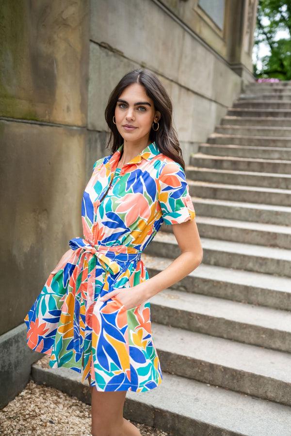 Shoshanna Kyanna Dress Multi