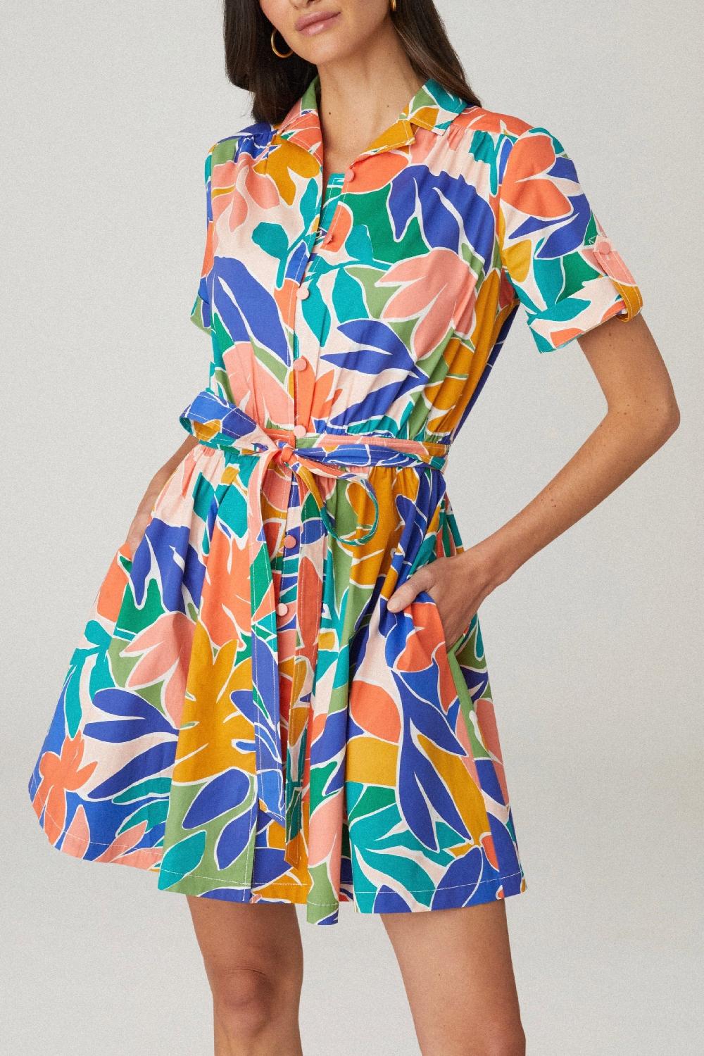 shoshanna Kyanna Dress Multi