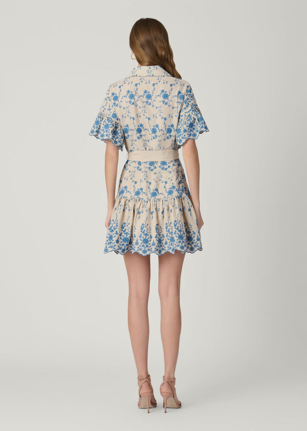 Shoshanna Lima Dress Flax