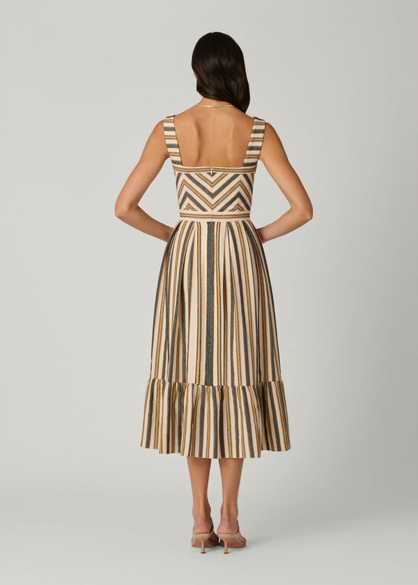 Shoshanna Lyda Dress Sand