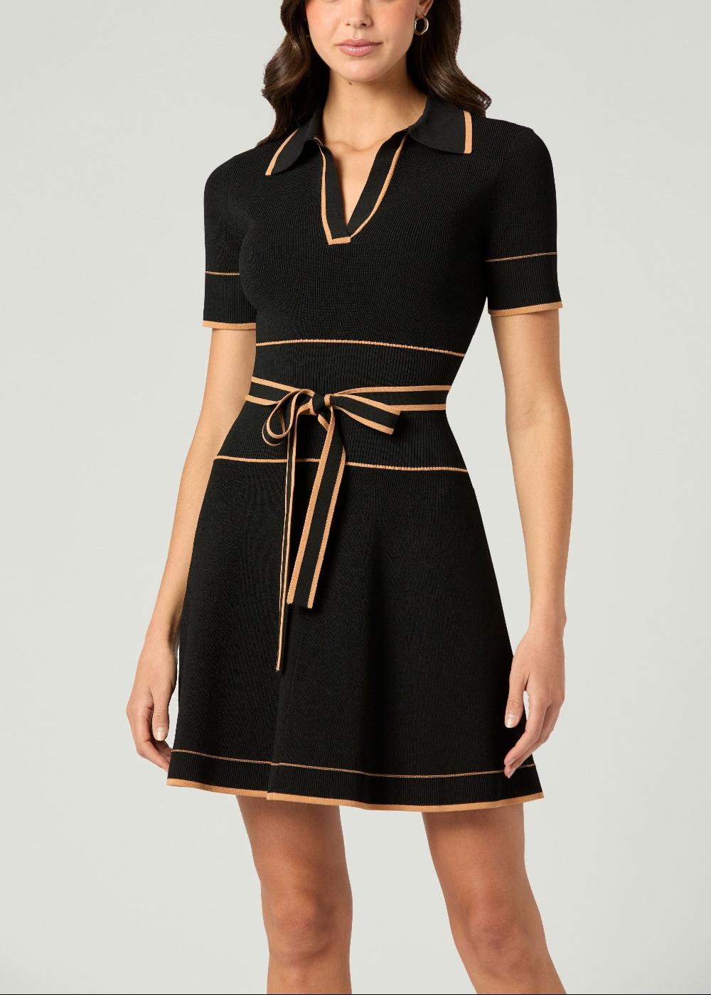 shoshanna Maggie Dress Black